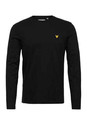 Long Sleeve Martin Top T-Langærmet Skjorte Sort Lyle & Scott Sport