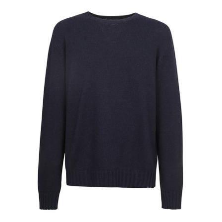 Palm Angels, Logo jumper Niebieski, Mężczyzna, Rozmiar: M