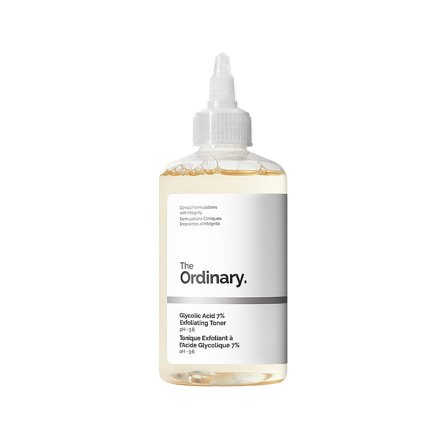The Ordinary Glycolic Acid 7% Exfoliating Toner 240 ml, Skincare, Renseprodukter, Scrub