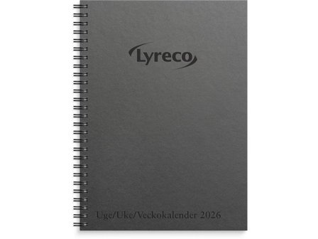Burde Kalender 2026 Lyreco Week - Lyreco - Almanackor och kalendrar - Veckokalendrar - Stora veckokalendrar