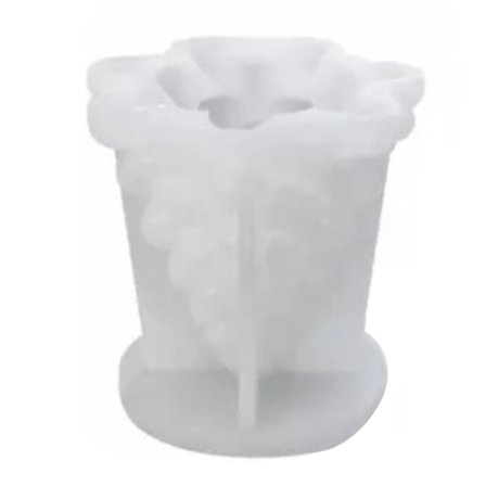 Juletræslysform 3D Silikone Genanvendelig DIY Håndværk Glat Form