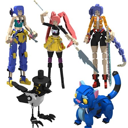 Demon Hunters KPop Demon Hunters Koottava mallilelufiguuri