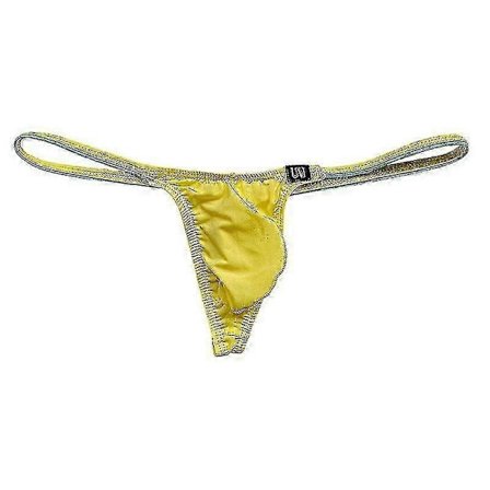 Ice Silk Thong Mini Ultra-Tynde Bikini G-Line Badebukser med Lav Talje til Mænd, Sexet Badetøj