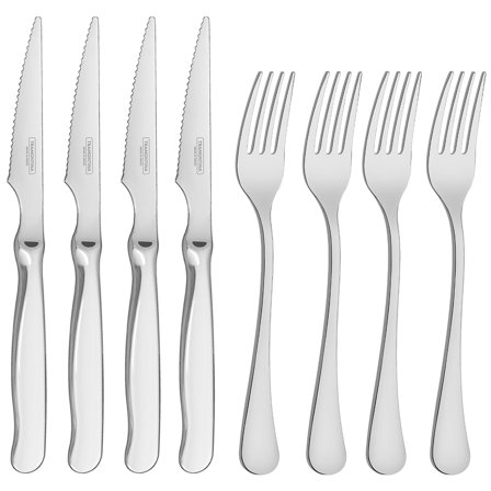 Tramontina Zurique Bestikset, 8 dele - Stål/krom | KitchenOne