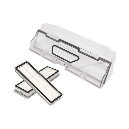 Dammbeholder Hepa Filtersett for S5 Max S6 Max S6 Maxv S6 Pure T7 T7 Pro Roboterstøvsuger