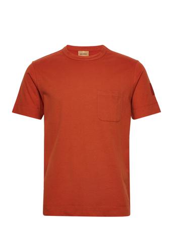 Forte Peach O-Ss Tee T-shirts Short-sleeved Oransje Mos Mosh Gallery