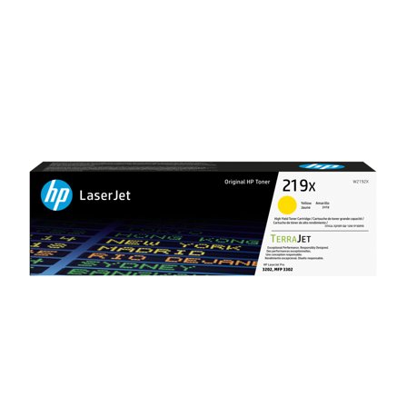 HP 219X - Høy ytelse - gul - original - LaserJet - tonerpatron (W2192X)