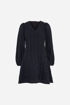 CAMILLA PIHL - Margot Dress - Navy Check - 34