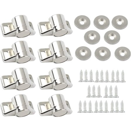 8 stk. - magnetisk skabslås - Lås - m/ magnet til skabslås