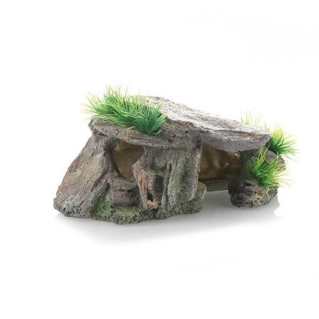 Akvariumdekoration Moss Tree House 02 02