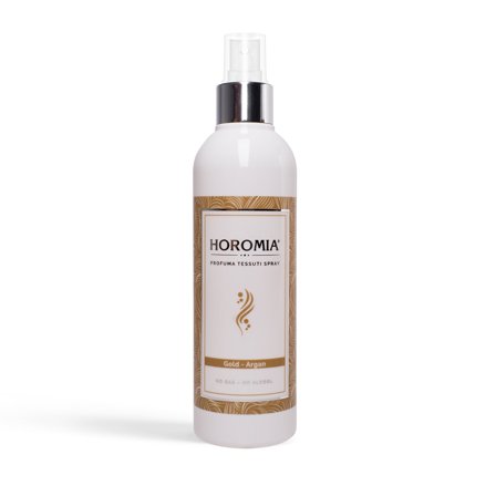 HOROMIA Deotessuti Spray Deo Tessuti Spray Gold - Argan 250ml - Profumo d'Ambiente Spray