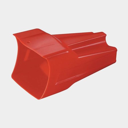 Escoadeira com cabo, 2 litros, plástico, vermelho