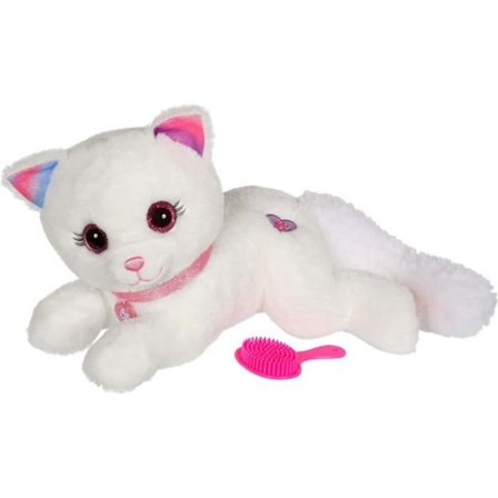 Plysch - Gipsy Toys - Cuty Bella Fashionista Cat - 30cm - Vit Rosa