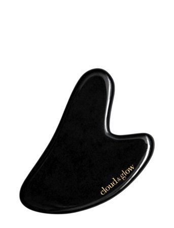 Cloud & Glow Gua Sha Obsidian - Black - 40 g