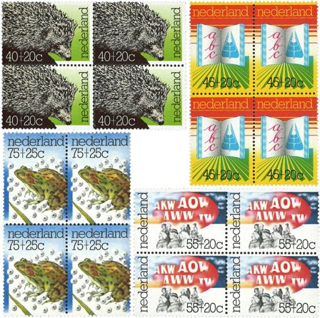 Holland 1976 - NVPH 1085-1088 - 4-blokke - Postfrisk