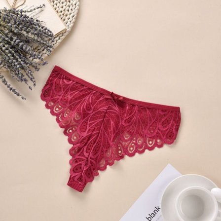 2ST Trosor för kvinnor Damtrosor RÖD L