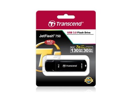 Transcend JetFlash Endurance Series 750 - USB-flashstasjon - 16 GB