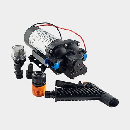 Spülpumpe Albin Pump WD 3.4, 12 V, 12.9 l/min, 5 bar, 1/2" (13 mm) Schlauch - Boot