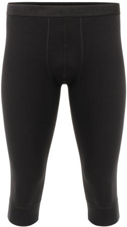 Aclima Aclima WarmWool 3/4 Longs Man Jet Black - Stillongs
