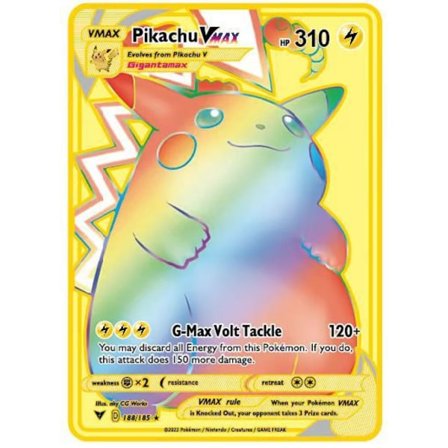 Helt nye spillekort, samleobjekter MAX metalkort, tilbehør til kortspil, perfekte gaver til børn og samlere -