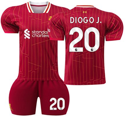 2024-2025 Liverpool Nr. 20 Diogo J. Hjemmebanetrøje