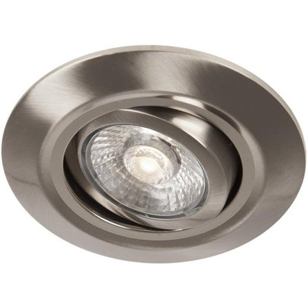 Hide-a-Lite Comfort Quick Downlight 2700 K Borstat stål, Belysning
