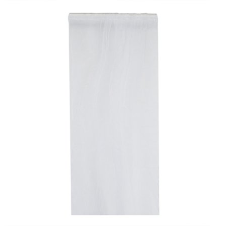 Vita Skira Fönstergardiner med Kanal - Eleganta Draperier för Sovrum och Balkong