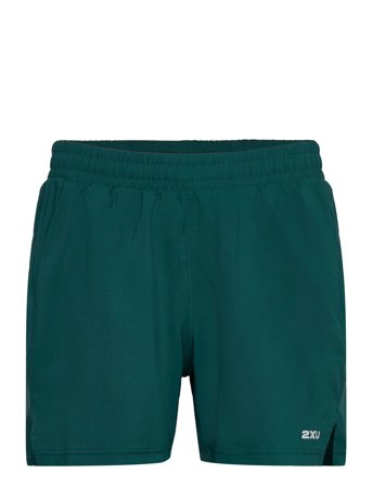 2XU Aero 5 Inch Shorts - Green - L
