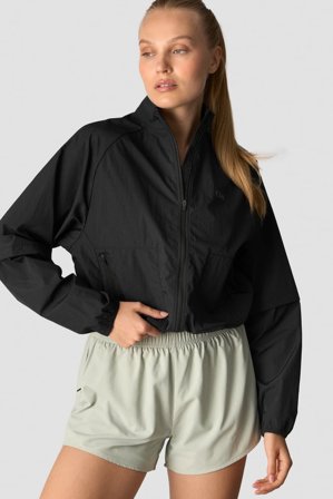 ICANIWILL - Mirage Cropped Jacket Wmn Black - Dames - sportkleding van ICIW