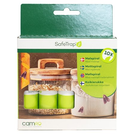 SafeTrap Mølspiral Melmøl 10 stk, Tøj & Bolig, Skadedyrsbekæmpelse, Møl