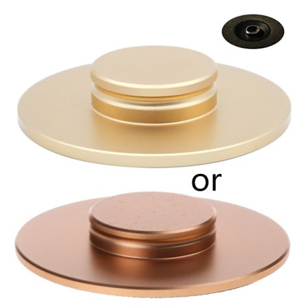 Aluminium Metal Vinyl Plade Vægt Stabilisator Disc Balanced Clamp til CDM4 CDM9 CDM12 Pladespiller til LP Pladeafspiller