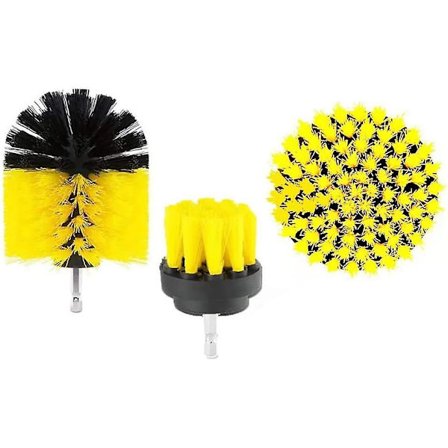 Borstborste för borr, 2 '' / 3.5 '' / 4 '' roterande borste för rengöring