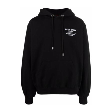 Gcds, Sweatshirt Cc 94M021510 Zwart, Heren, Maat:L