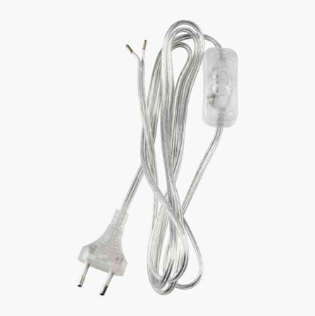 Biltema - Ledningssett ujordet transparent 1 5 m