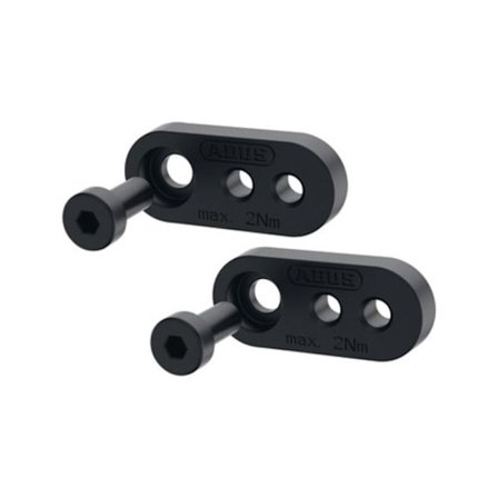 Plattadapter - ABUS - 6950 - Plast - Svart - Unisex