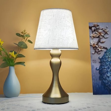 Retro LED Bordlampe – Skrivebordslampe med 3 Lysmoduser, USB-drevet Dekorlampe_TF_TF