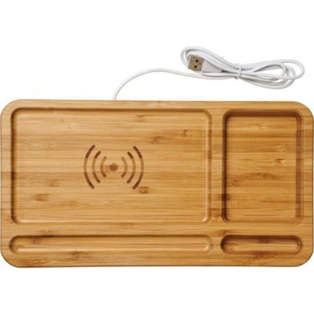 Avenue Ram Trådlös Laddningsbordsorganisatör One Size Trä Wood One Size