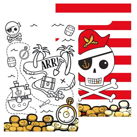 Juhlapussit Pirates Map