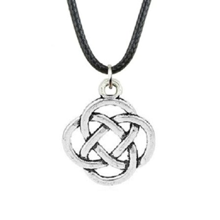 Necklace - Celtic Symbol - Circle - Cord