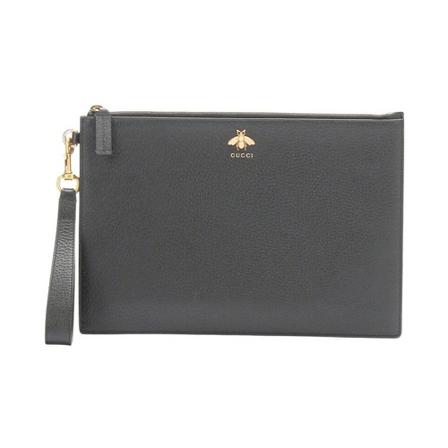 Gucci Vintage Pre-owned Clutches Sort, Herre Vintage Tasker, Størrelse: ONE Size