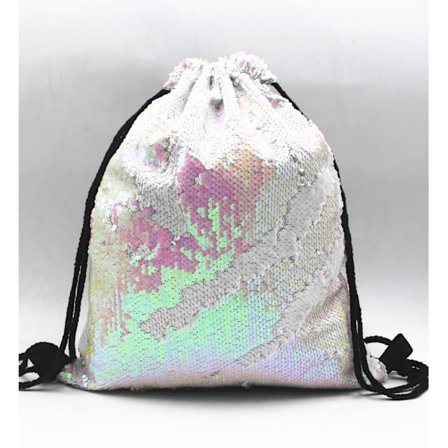 Unicorn ryggsäck med dragsko, enhörningsryggsäckar, enhörningsryggsäck med paljetter, enhörningsryggsäck för skolan