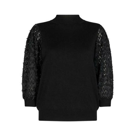 Freequent blouse Fqdotka , Zwart , unisex , Maat: L
