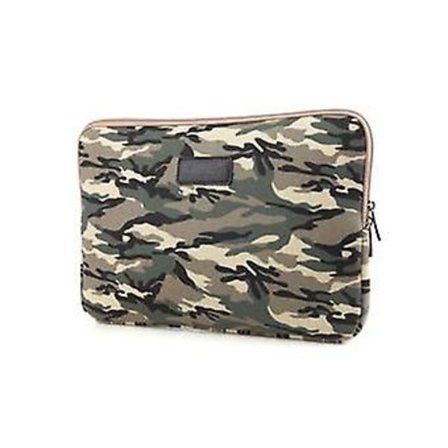 Laptop Bag Waterproof Protective 14 '' | Verde Camouflage | 350 X 240 X 35 Mm