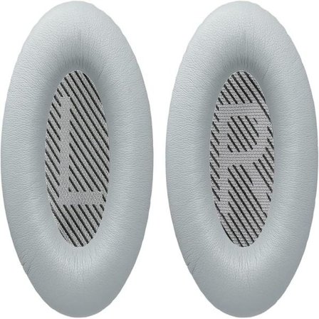 Korvaavat korvatyynyt Bose QuietComfort-35 (QC-35) ja QuietComfort-35 II (QC-35 II) Over-Ear -kuulokkeille (hopea)