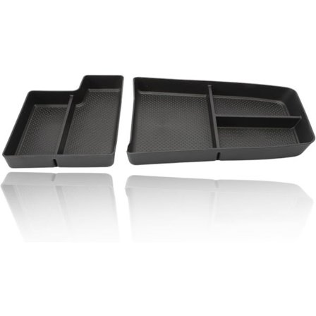 Midtkonsoll Organizer Rom for Oppbevaringsboks Nedre Rom Sentral Kontrollboks Interiørtilbehør