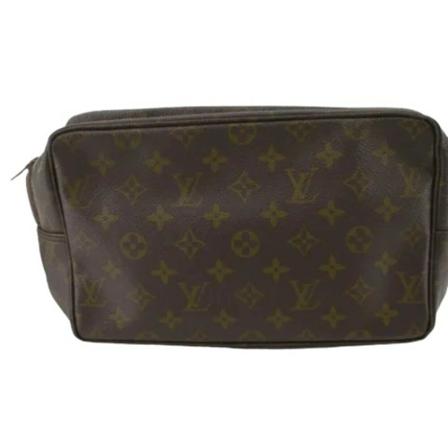 Louis Vuitton Vintage, Pre-owned Coated canvas pouches Bruin, Dames, Maat:ONE Size
