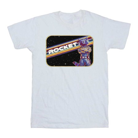 Guardians Of The Galaxy Volume 3 Pojkar Rocket Raccoon Bomulls T-shirt