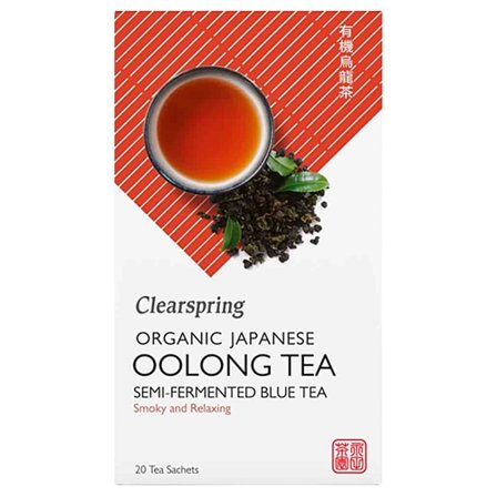 Clearspring Oolong Tea 20 breve, Helse & Madvarer, Te, Øvrig Te