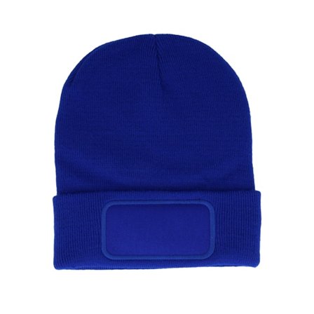 Beechfield - Bright Royal Original Patch Cuff Cuff Blue Beanie - @ Hatstore
