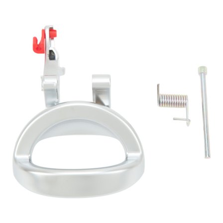 Innerdörrhandtag Krom Driver Inre invändig dörrhandtag Byte för Dodge Nitro 2007-2011 68004829AA Vänster